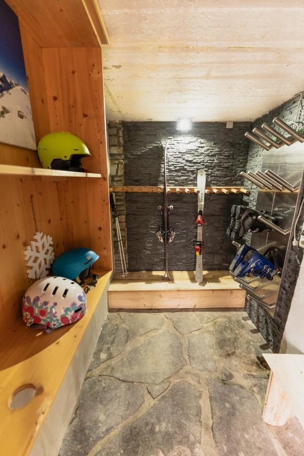 Panorama-Ferienhaus mit Sauna im Stubaital Mieders Exterior foto
