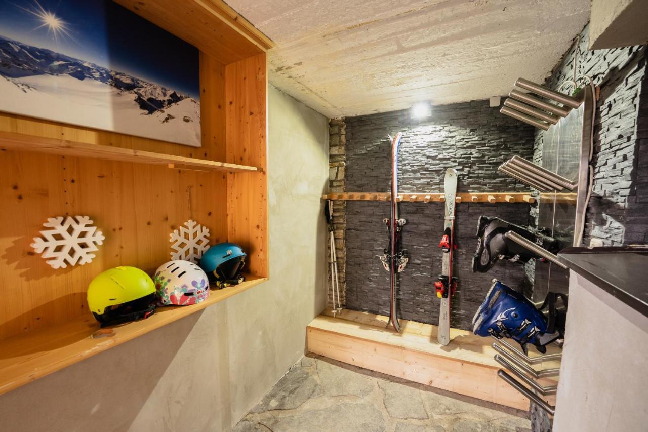 Panorama-Ferienhaus mit Sauna im Stubaital Mieders Exterior foto