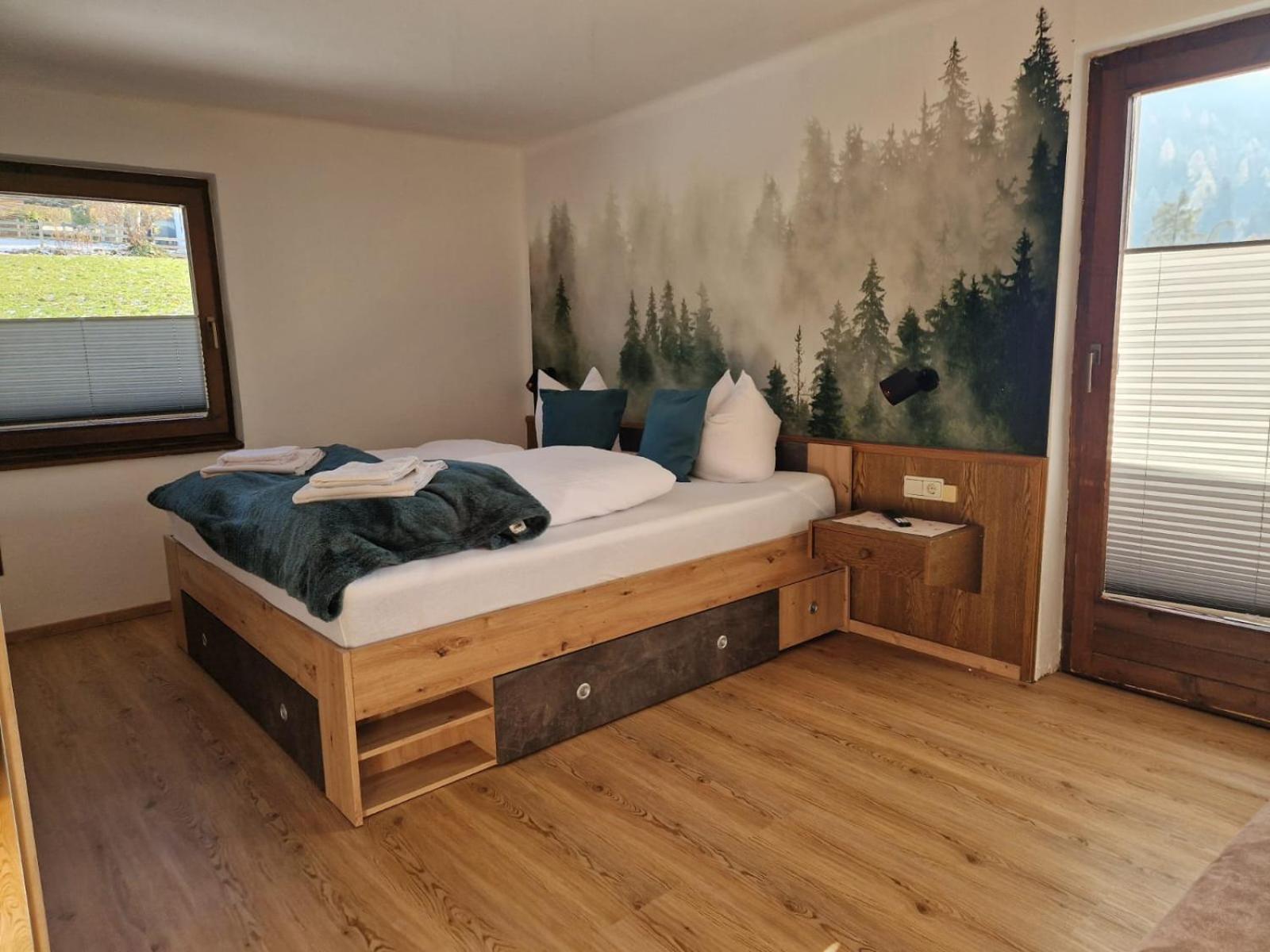Panorama-Ferienhaus mit Sauna im Stubaital Mieders Exterior foto